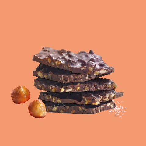 PRANA Organic Carazel Caramelized Nuts Chocolate Bark