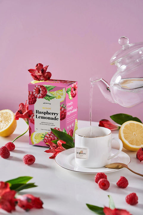 Bisou Raspberry Lemonade Tea Sachets