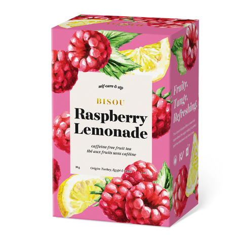 Bisou Raspberry Lemonade Tea Sachets