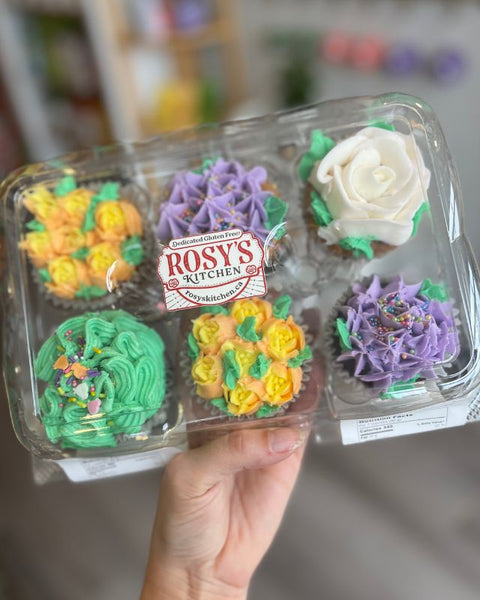 Rosy's Kitchen Gluten-free Cupcake | Pack of 6 (Frozen)