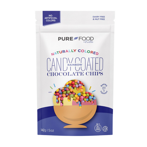 Mini Rainbow Candy-Coated Chocolate Chips