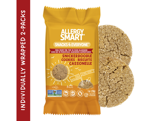 Allergy Smart Snickerdoodle Cookies 5x2-Packs