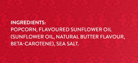 Movie Style Butter Flavour Popcorn