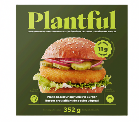 Plantful Crispy Chick'n Burger (Frozen)