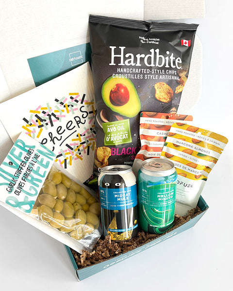Fair/Square Sips & Snacks Gift Box