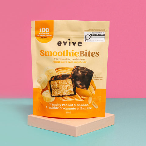 Evive Smoothie Bites Crunchy Peanut & Banana (Frozen)
