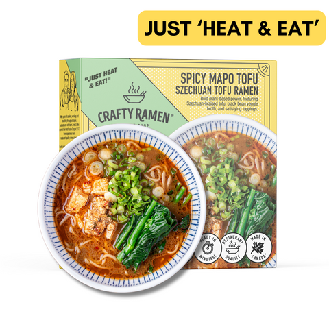 Crafty Ramen Spicy Mapo Szechuan Tofu Ramen