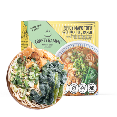 Crafty Ramen Spicy Mapo Szechuan Tofu Ramen