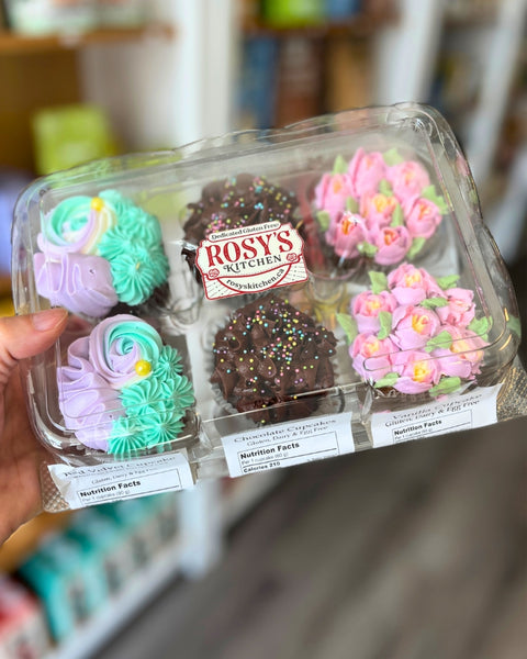 Rosy's Kitchen Gluten-free Cupcake | Pack of 6 (Frozen)