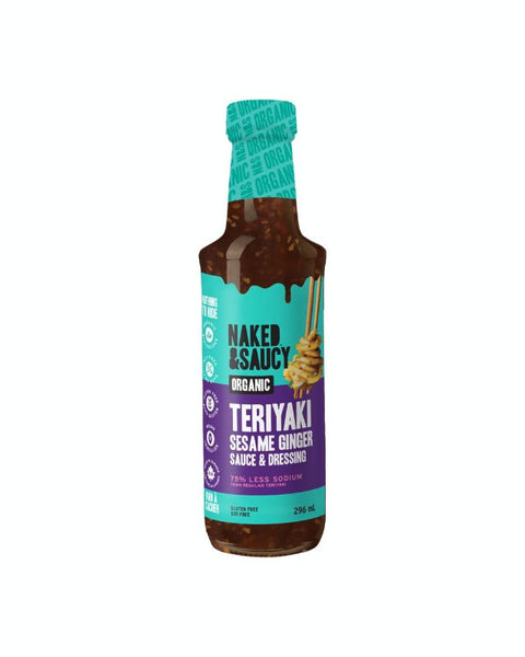 Naked & Saucy Organic Gluten-free Teriyaki Sesame Ginger Sauce