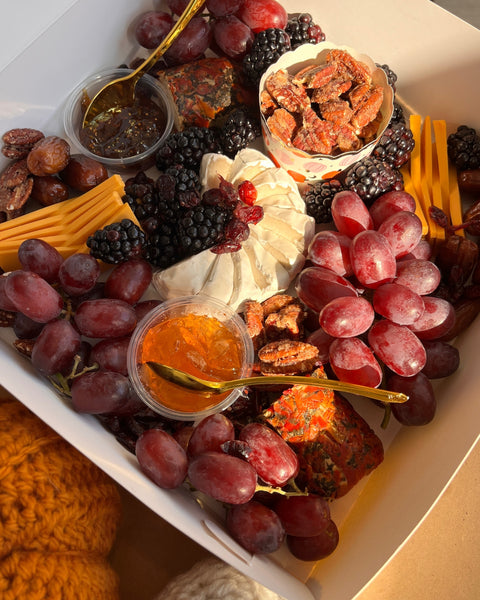 Thankgsgiving Grazing Box (Vegan, GF optional)