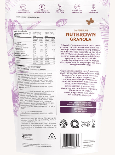 Nutbrown Grain-free Granola Tonik
