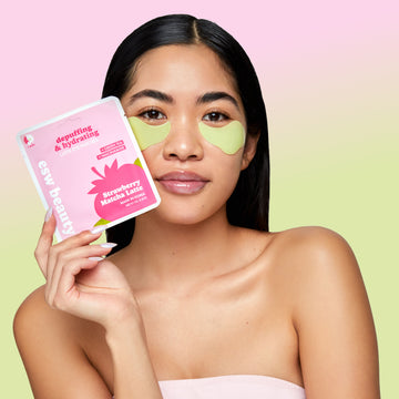 ESW Beauty Strawberry Matcha Latte Depuffing & Hydrating Eye Patches