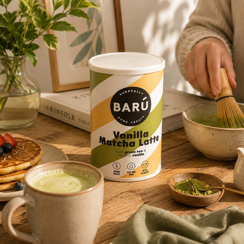 Baru Vanilla Matcha Latte Powder