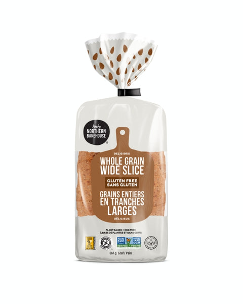 Gluten-free Whole Grain Bread - Wide Slice (Frozen)