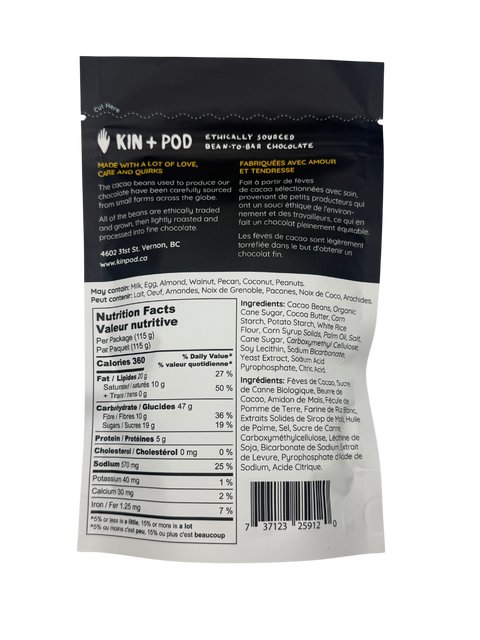 Kin + Pod Dark Chocolate Covered Gluten Free Pretzels