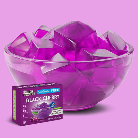 Black Cherry Vegan Jello