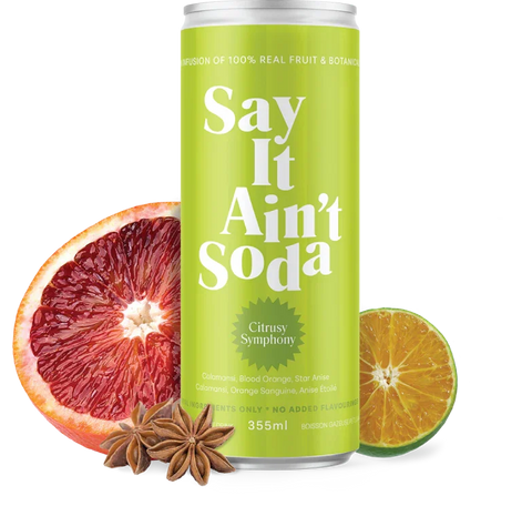 Citrusy Symphony - Low-Sugar Soda