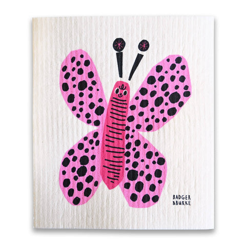 Badger & Burke Butterfly Swedish Dishcloth