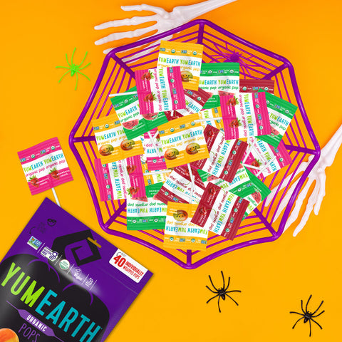 Pre-order - Halloween Organic Lollipops | 60 ct - Avail. Sep 16