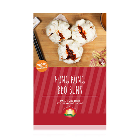 King's Vegetarian Hong Kong BBQ Buns (Frozen)