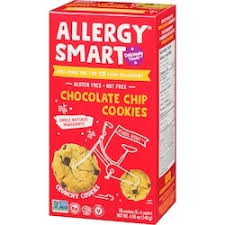 Allergy Smart Chocolate Chip Cookies 5x2-Packs