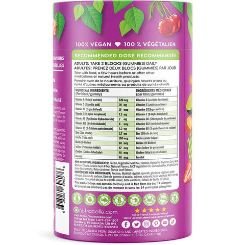 Vegan Multivitamin Gummies - Adult
