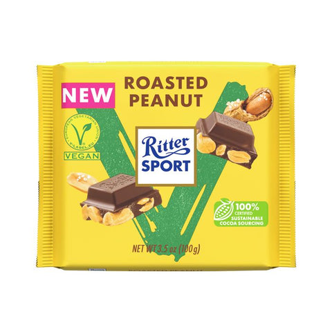 Ritter Sport Roasted Peanut Chocolate Bar