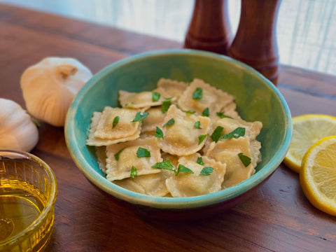 Living Tree Foods Plant-based Basil Ricotta Ravioli (Frozen)