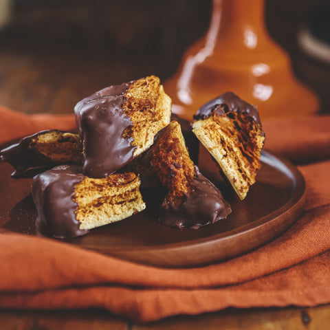 Chocolate-Dipped Sponge Toffee