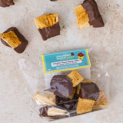 Chocolate-Dipped Sponge Toffee