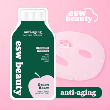 ESW Beauty Green Reset Anti Aging Raw Juice Mask