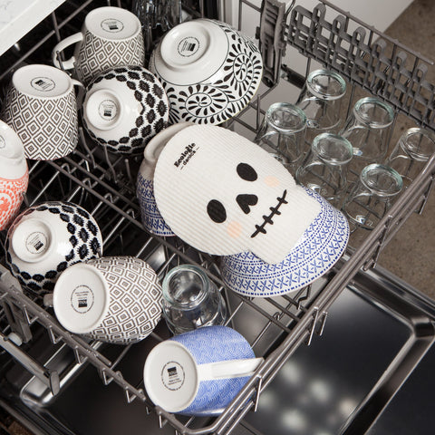 Boo Crew Skull Swedish Sponge Cloth