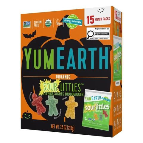 YumEarth Halloween Organic Sour Littles 15ct