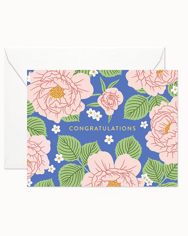 Congratulations Bloom Greeting Card