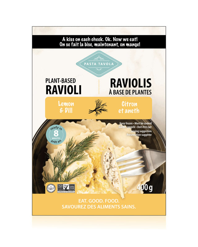 Lemon & Dill Plant-Based Ravioli (Frozen) - Fair/Square