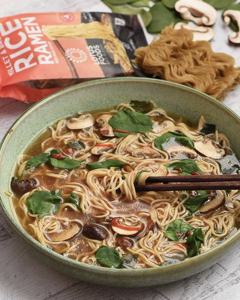 Organic Millet & Brown Rice Ramen Red Miso Soup