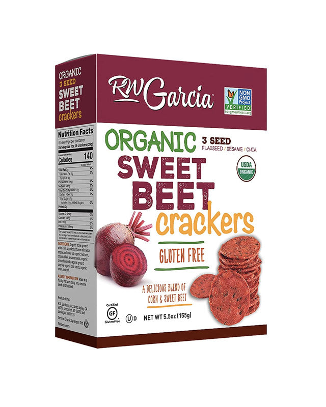 Buy Rw Garcia Gluten Free Beetroot Crackers Online At Fair Square