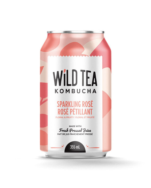Sparkling Rose Sparkling Kombucha (Refrigerated)