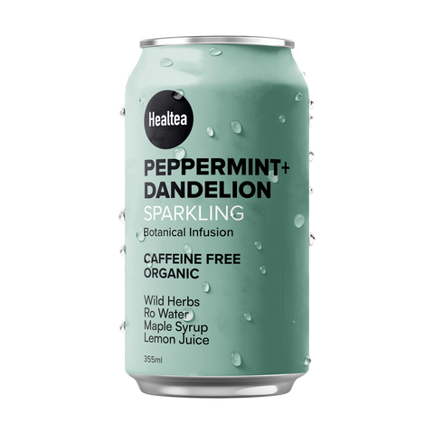 Sparkling Peppermint Dandelion Tea