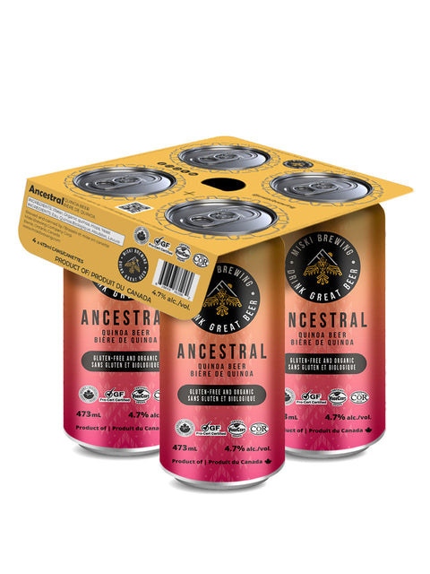 Gluten-free Ancestral Quinoa Beer 4-Pack