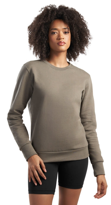 Pre-Order | Plant Power Organic Crewneck Sweater - Grey Sage