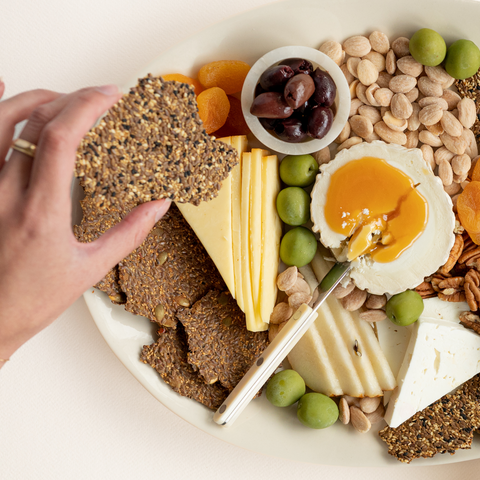 Chili Pepper Pumpkin Seed Crackers