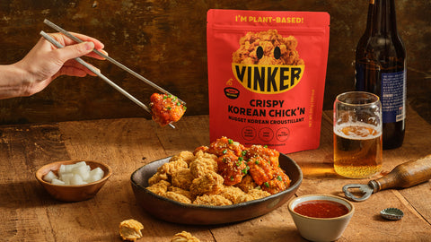 Spicy Glazed Korean Chick'n (Frozen)