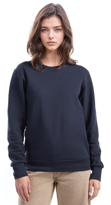 Pre-Order | Plant Power Organic Crewneck Sweater - Navy