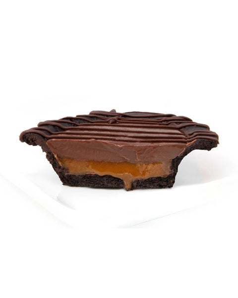 4" Bourbon & Caramel Chocolate Tart - 2 Pack (Frozen)