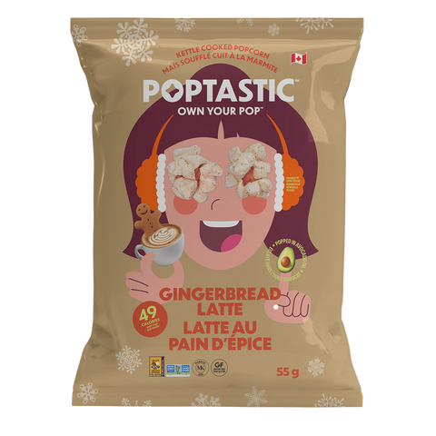 Gingerbread Latte Popcorn