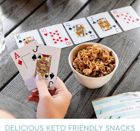 Keto-Friendly Coconut Pecan Clusters