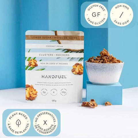 Keto-Friendly Coconut Pecan Clusters