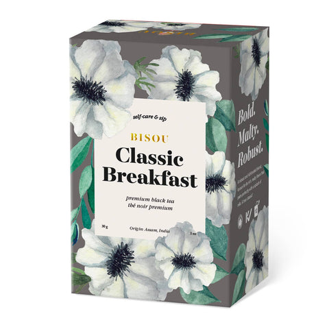 Bisou Organic Classic Breakfast Black Tea Sachets